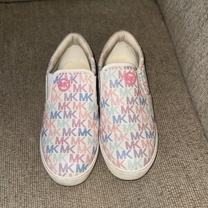 Michael Kors Kids Pastel MK Slip-On Sneakers